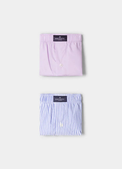 Two Pack Stripes Boxer