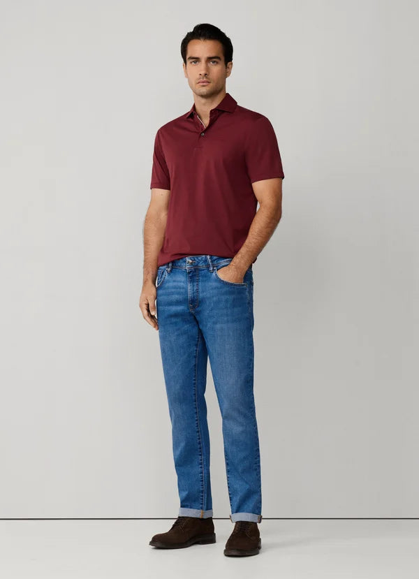 Slim Fit Powerflex Light Wash Denim