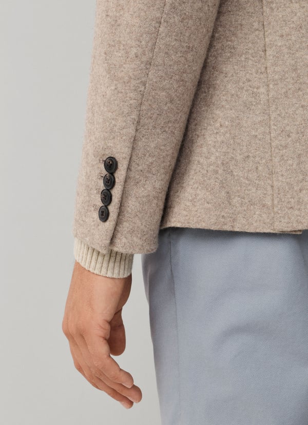 Wool 3-In-1 Blazer With Gilet