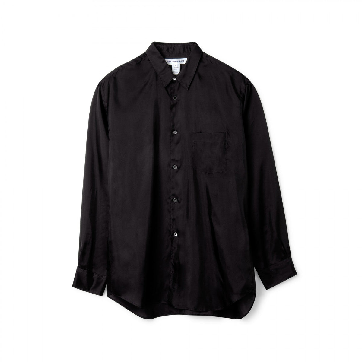 CDG SHIRT FOREVER Men's Cupro Shirt ¨C Classic Fit ¨C Black