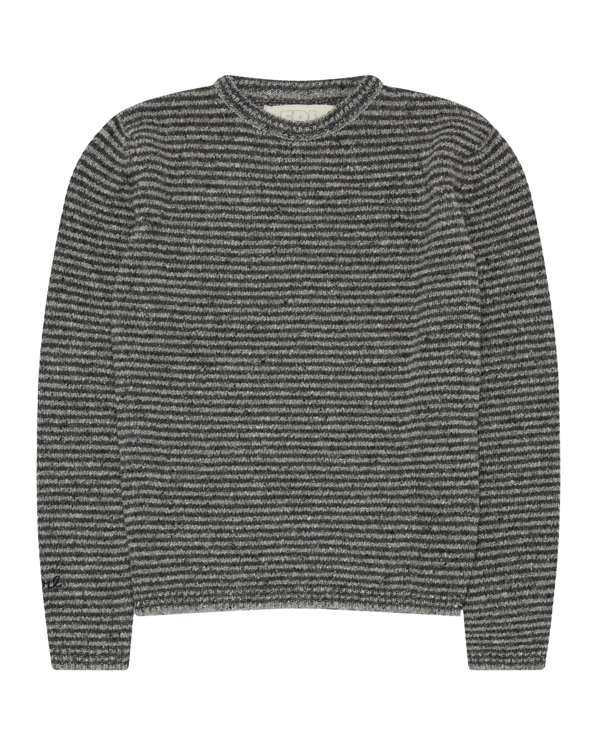 Thin Wool Crewneck Sweater