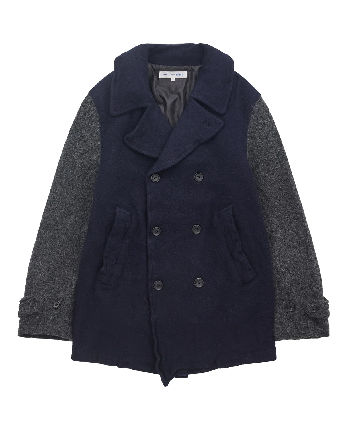 CDG SHIRT Men's Contrast Panelled Jacket