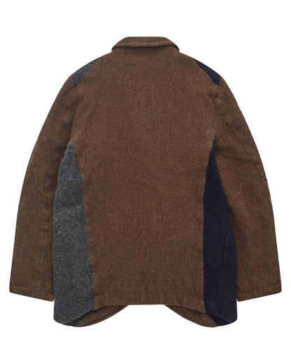 CDG SHIRT Men's Color Block Wool Blazer