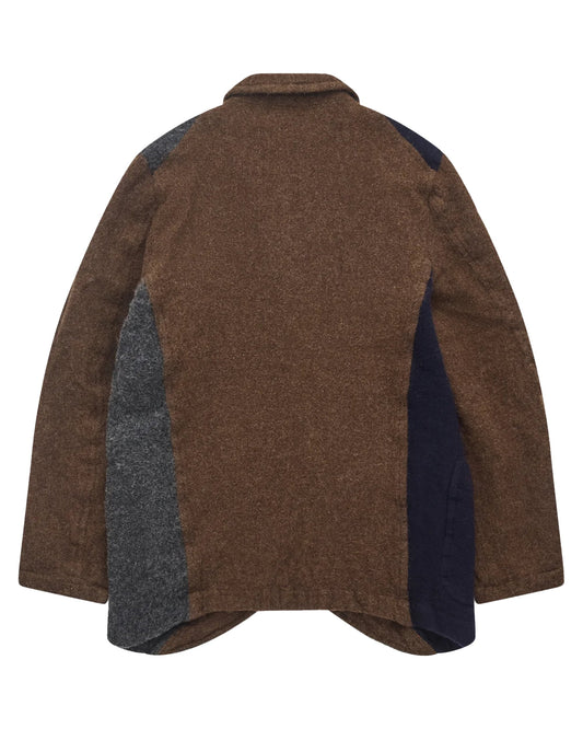 CDG SHIRT Men's Color Block Wool Blazer