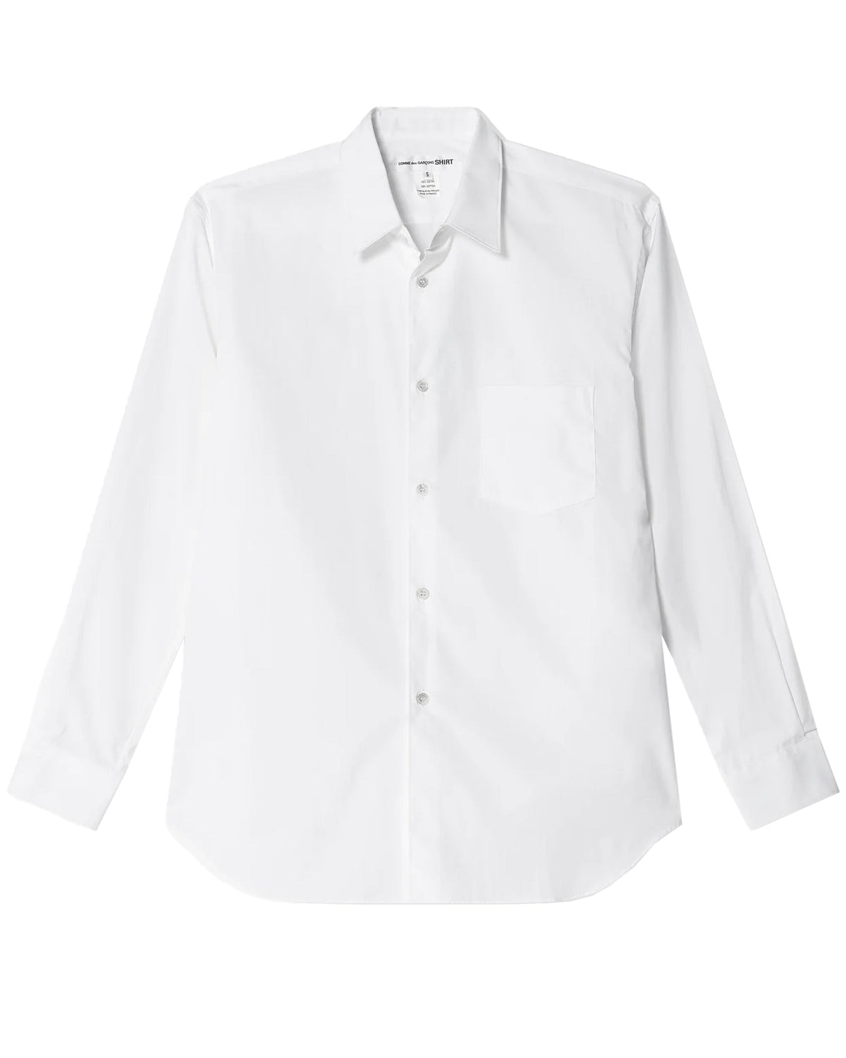 CDG SHIRT FOREVER Men's Shirt ¨C Classic Fit ¨C White