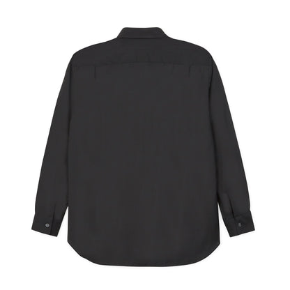 CDG SHIRT FOREVER Men's Wool Shirt ¨C Classic Fit ¨C Black
