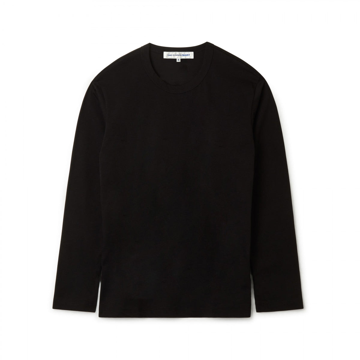 CDG SHIRT FOREVER Men's Long-Sleeve T-Shirt with Back Print ¨C Black