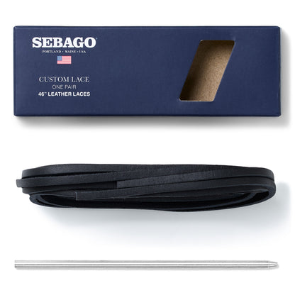 Rawhide Shoelaces - Navy Blue