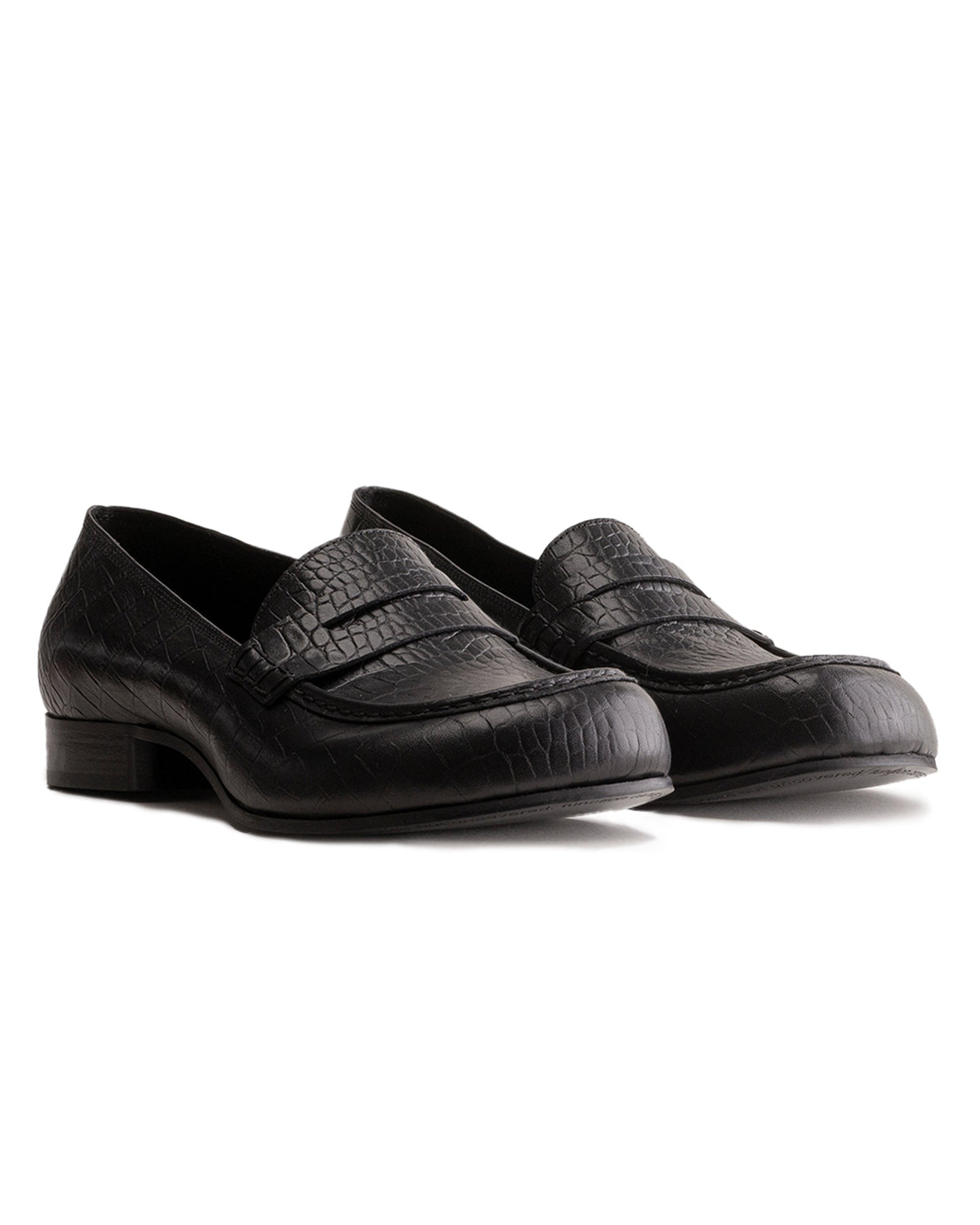 Phileo 079 Mocassin Crocodile