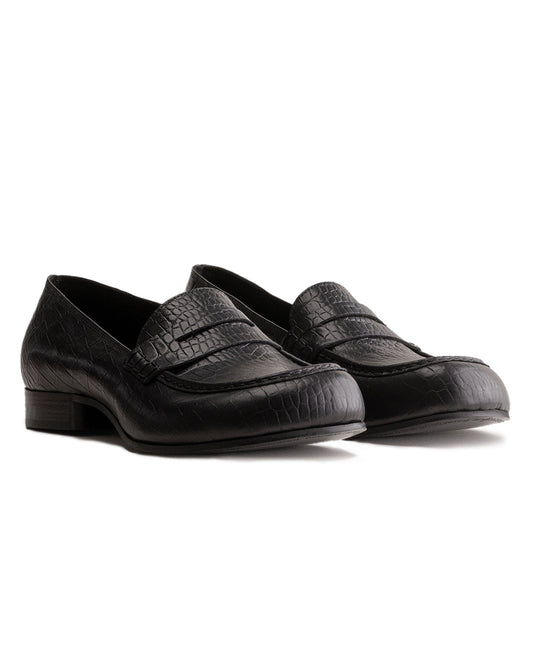 Phileo 079 Mocassin Crocodile