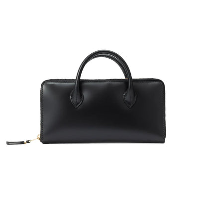 CDG Wallet Handles Line SA0110HA Zip Around Wallet ¨C Black