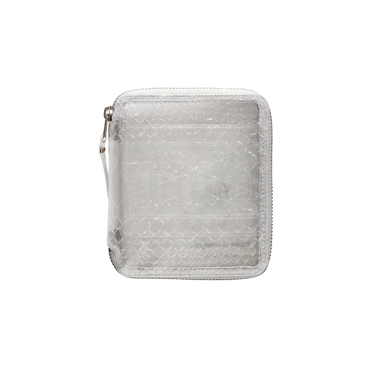 Transparent Snake Line SA2100ST Zip Around Wallet