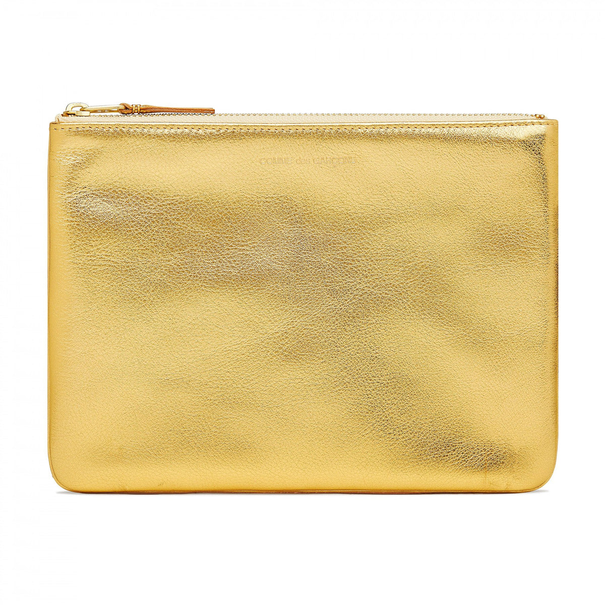 CDG Wallet Gold and Silver Serie SA5100G Zip Pouch ¨C Gold