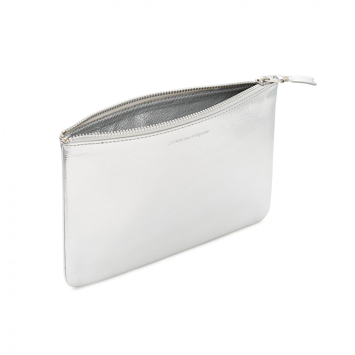 CDG Wallet Gold and Silver Serie SA5100G Zip Pouch ¨C Silver