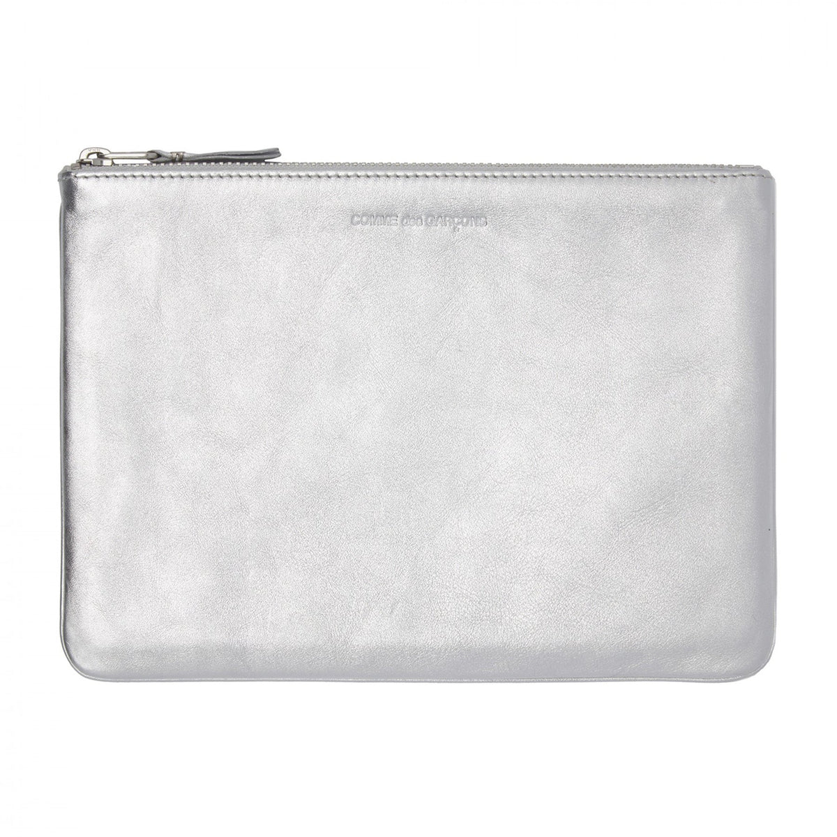 CDG Wallet Gold and Silver Serie SA5100G Zip Pouch ¨C Silver