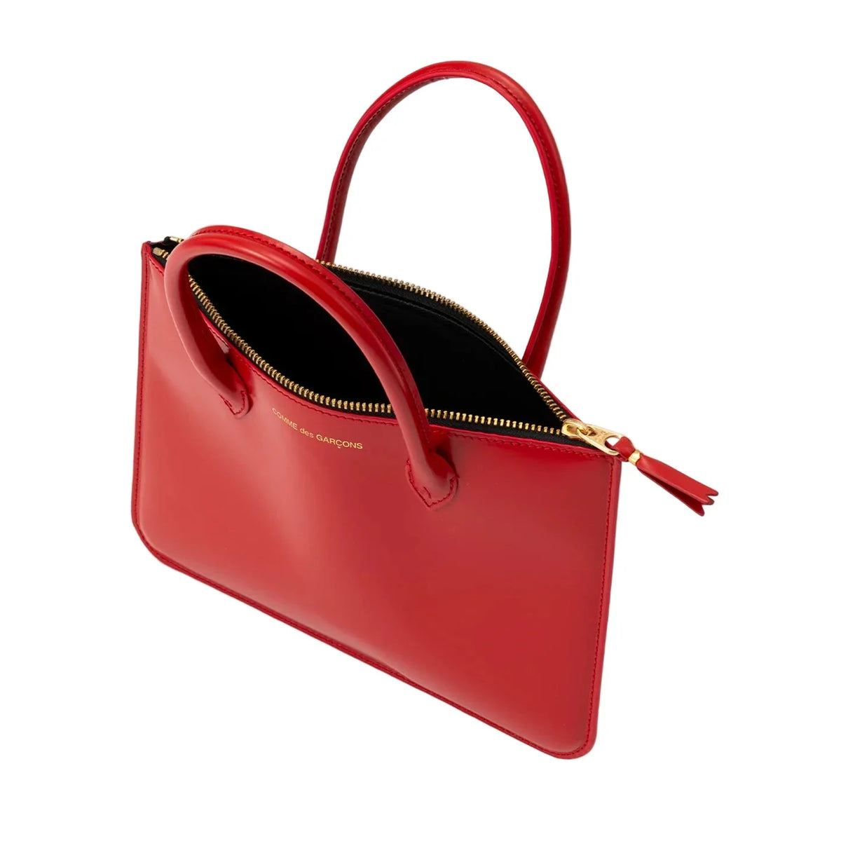 CDG Wallet Handles Line SA5100HA Zip Pouch ¨C Red