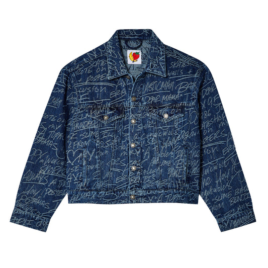 Sky High Farm KS Graffiti Denim Jacket