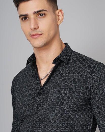 Ripple Black Shirt