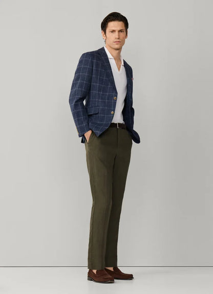 Slim Fit Kensington Linen Chino
