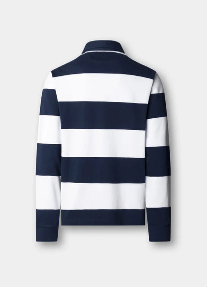 Classic Fit Lrc Striped Rugby Shirt