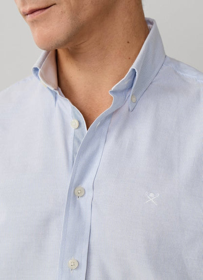 Tailored Fit Ticking Stripe Shirt