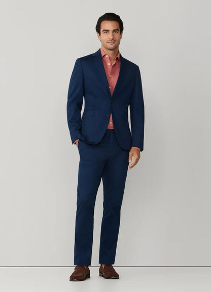 Stretch Cotton Silk Blazer