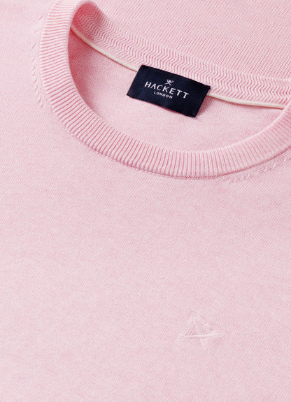 Cotton-Silk Crew-Neck Jumper