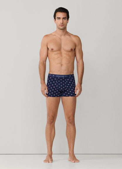 Three Pack Logo Cotton Trunks