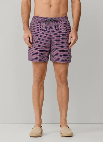 Mini Geo Print Swim Trunk