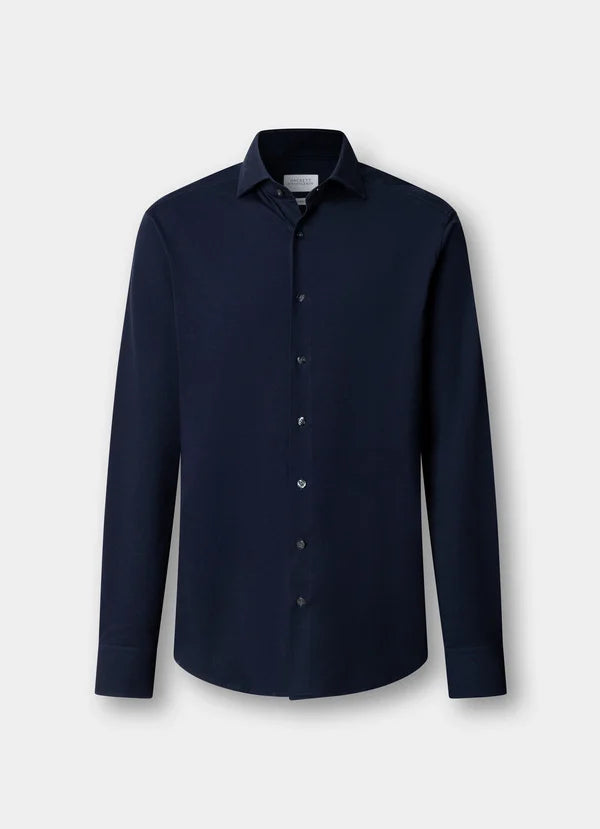 Tailored Fit 4 Way Jersey Shirt