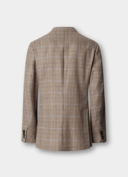 Classic Fit Prince Of Wales Check Blazer