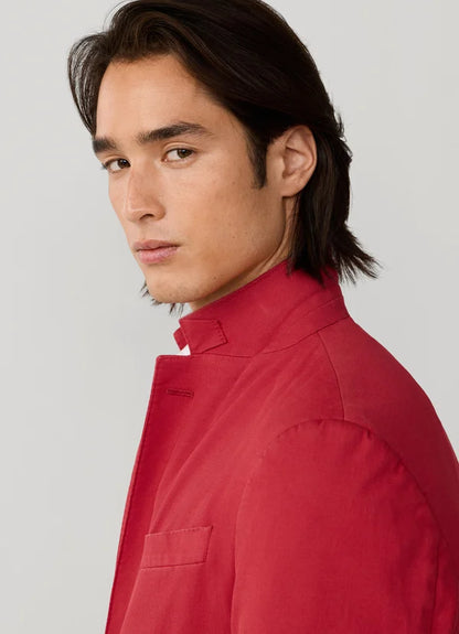 Stretch Cotton Garment Dyed Blazer