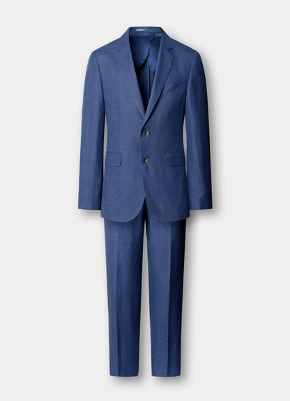 Linen-Wool Hopesack Suit - Woven In Italy
