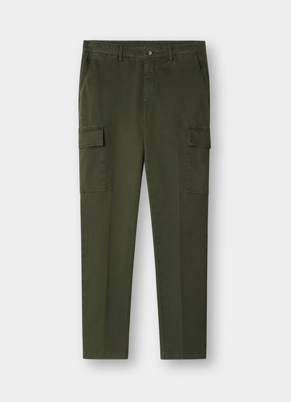Relaxed Fit Regent Cargo Trousers