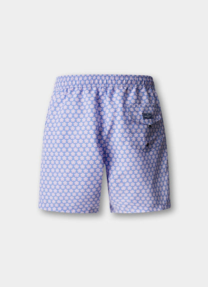 Seashell Print Swim Trunk
