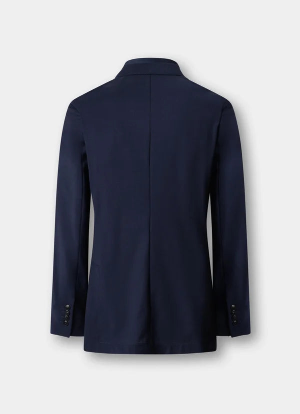Tropical Wool Travel Blazer With Bib