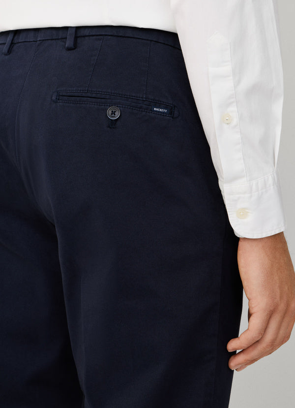 Slim Fit Kensington Stretch Cotton Chino
