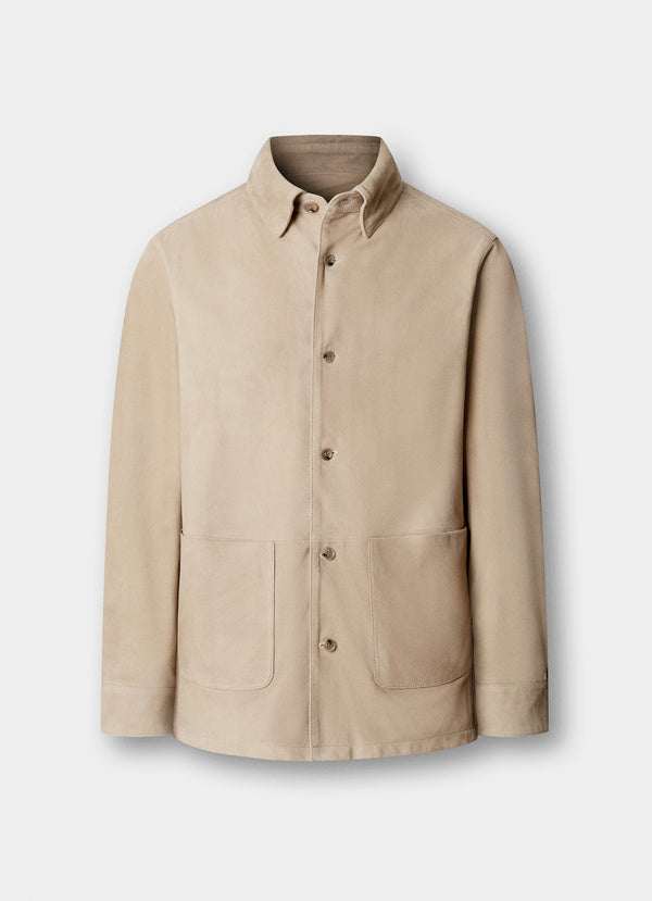 Suede Overshirt