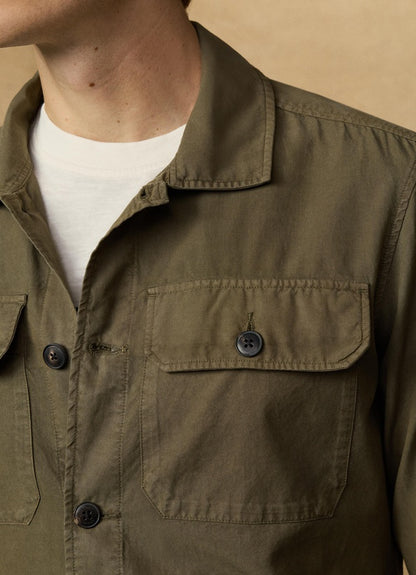 Cotton Twill Overshirt