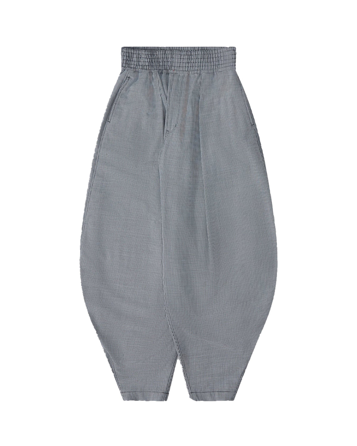 BLACK CDG Houndstooth Balloon Pants ¨C Black