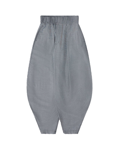 BLACK CDG Houndstooth Balloon Pants ¨C Black