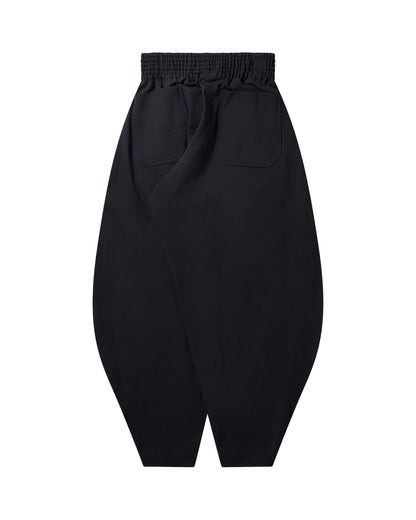 BLACK CDG Wool Garbadine Balloon Pants ¨C Black
