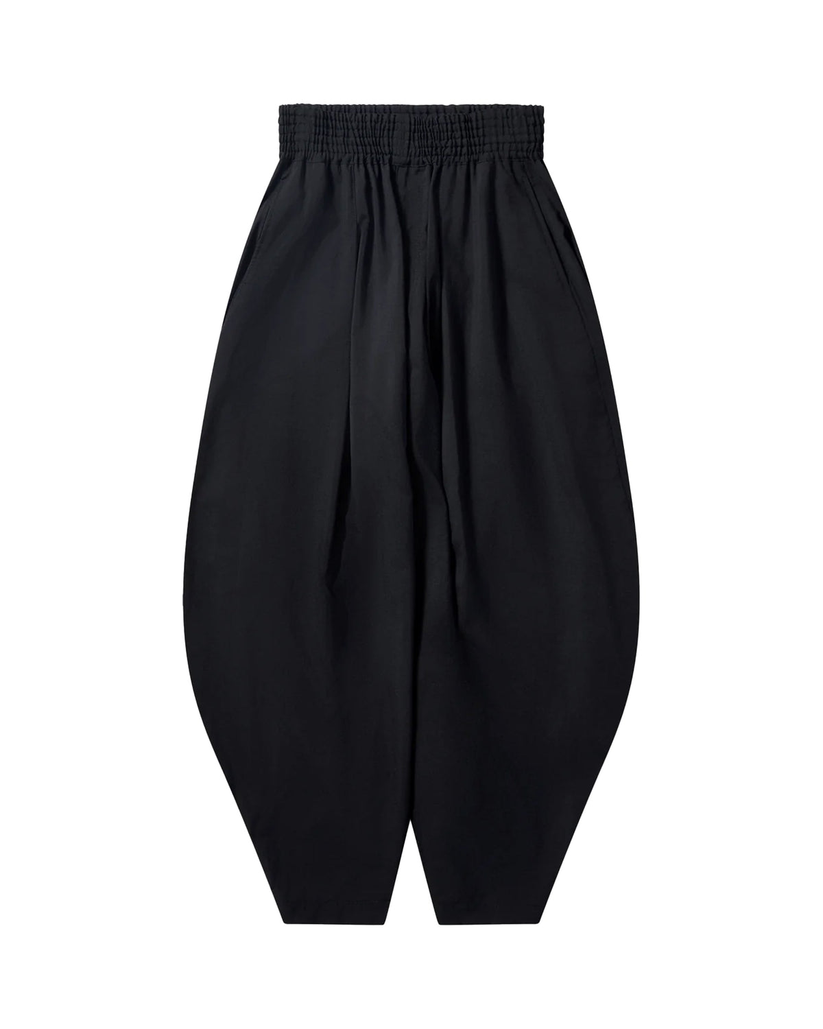 BLACK CDG Wool Garbadine Balloon Pants ¨C Black