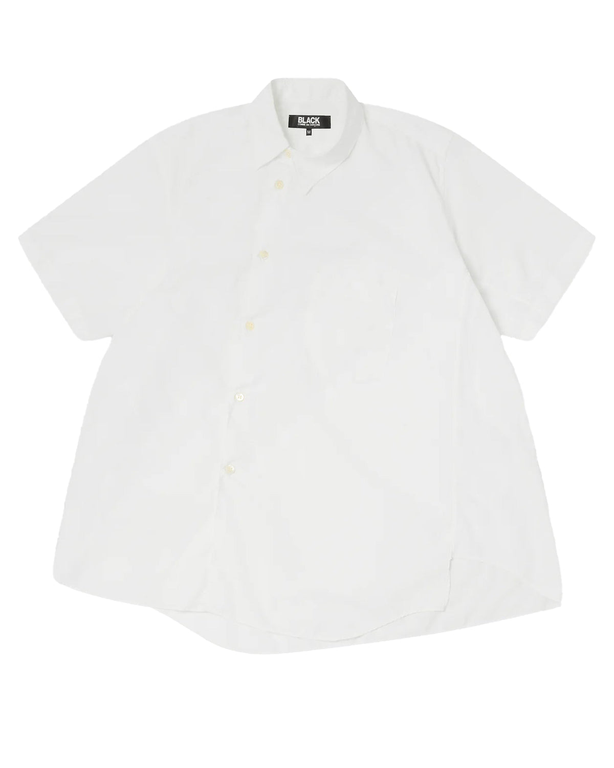 Black CDG Bias Cut Shirt