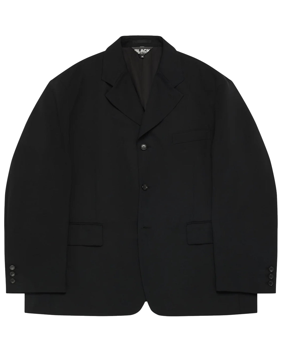 Black CDG Boxy Fit Blazer