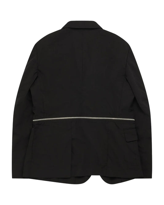 Black CDG Zip Blazer