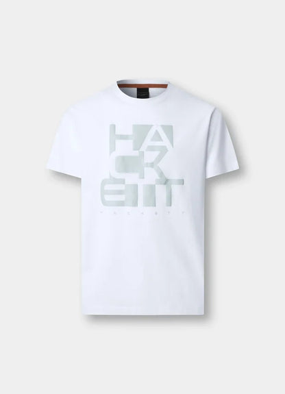 Classic Fit Branded Block Graphic T-Shirt