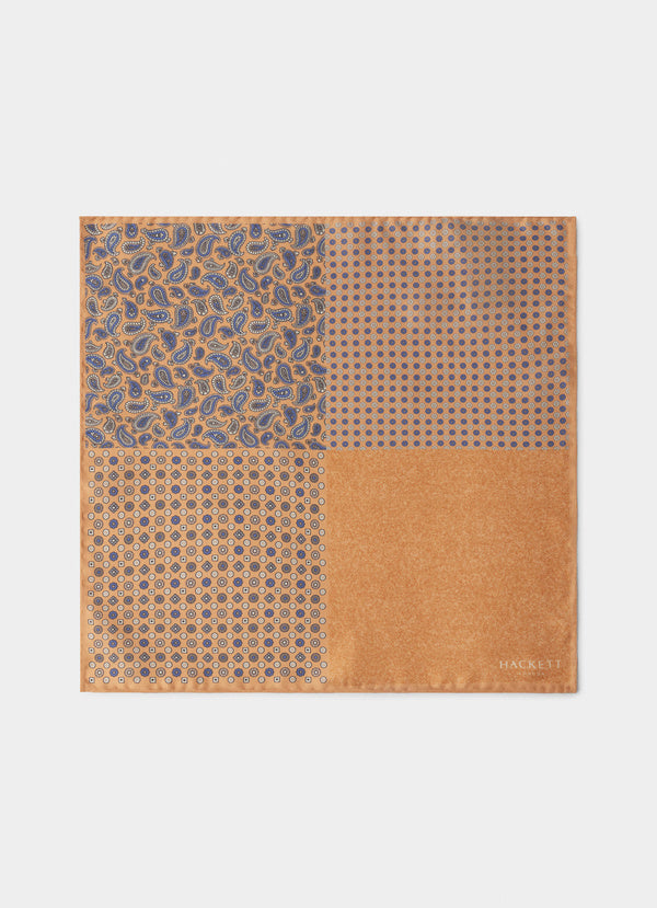 Quad Silk Pocket Square
