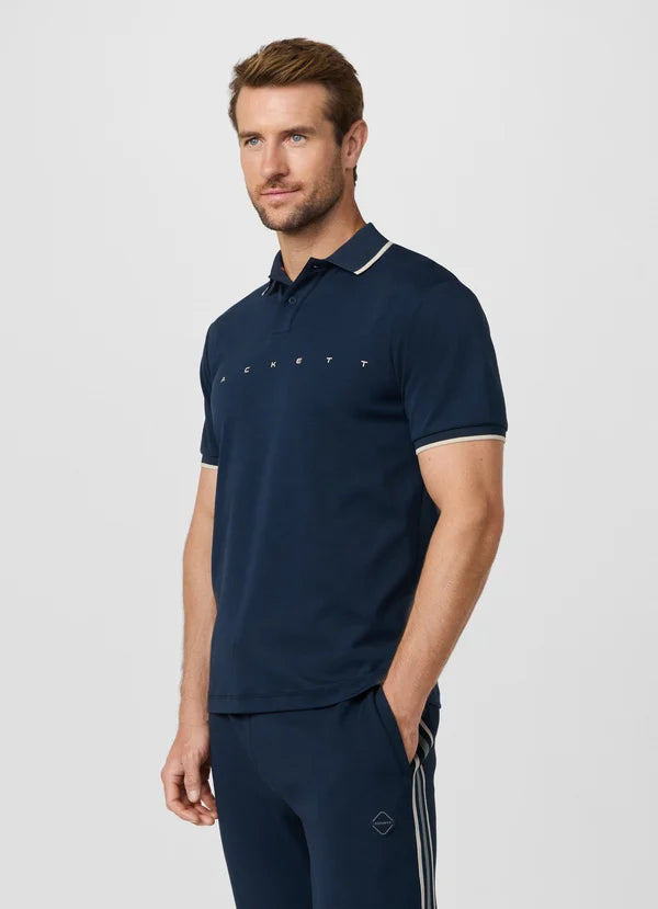 Classic Fit Short Sleeve Branded Polo