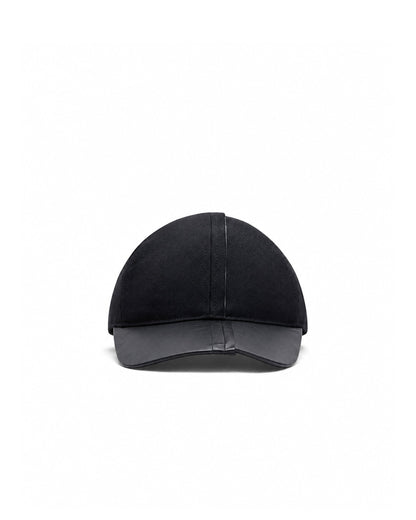 CDG SHIRT Asymmetrical Baseball Cap ¨C Black